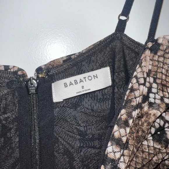 Babaton Snakeskin Print Dress - Picture 5 of 5